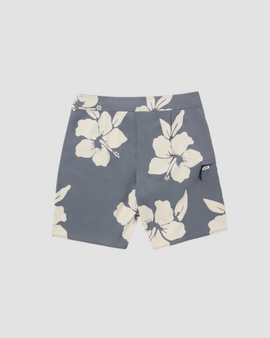 TENORE CLASSIC BOARDSHORT 18.5" - GREY ALOHA