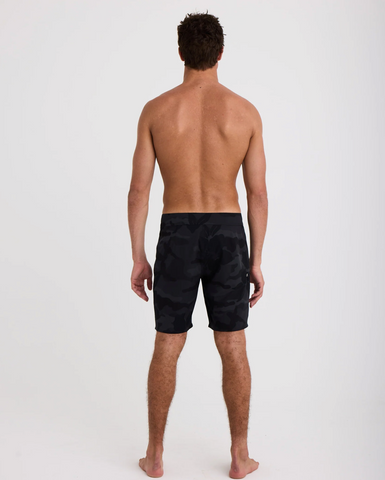 TENORE CLASSIC BOARDSHORT 18.5" - BLACK ALHOA CAMO