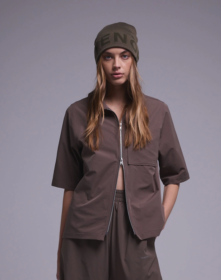 TENORE SERVICE ZIP BARK - WOMENS