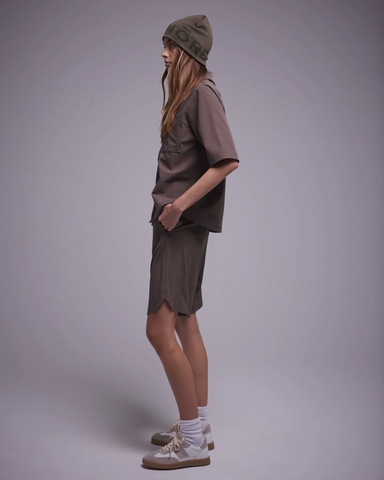 TENORE SERVICE ZIP BARK - WOMENS