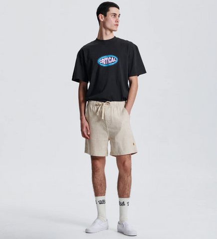 Critical Slde Cruiser Linen Short - Ecru
