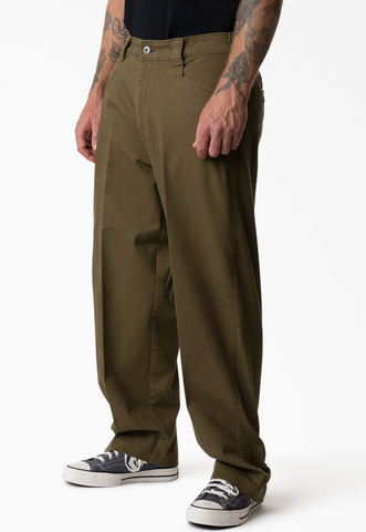 DICKIES Mike Anderson Loose Fit Work Pants - Dark Olive