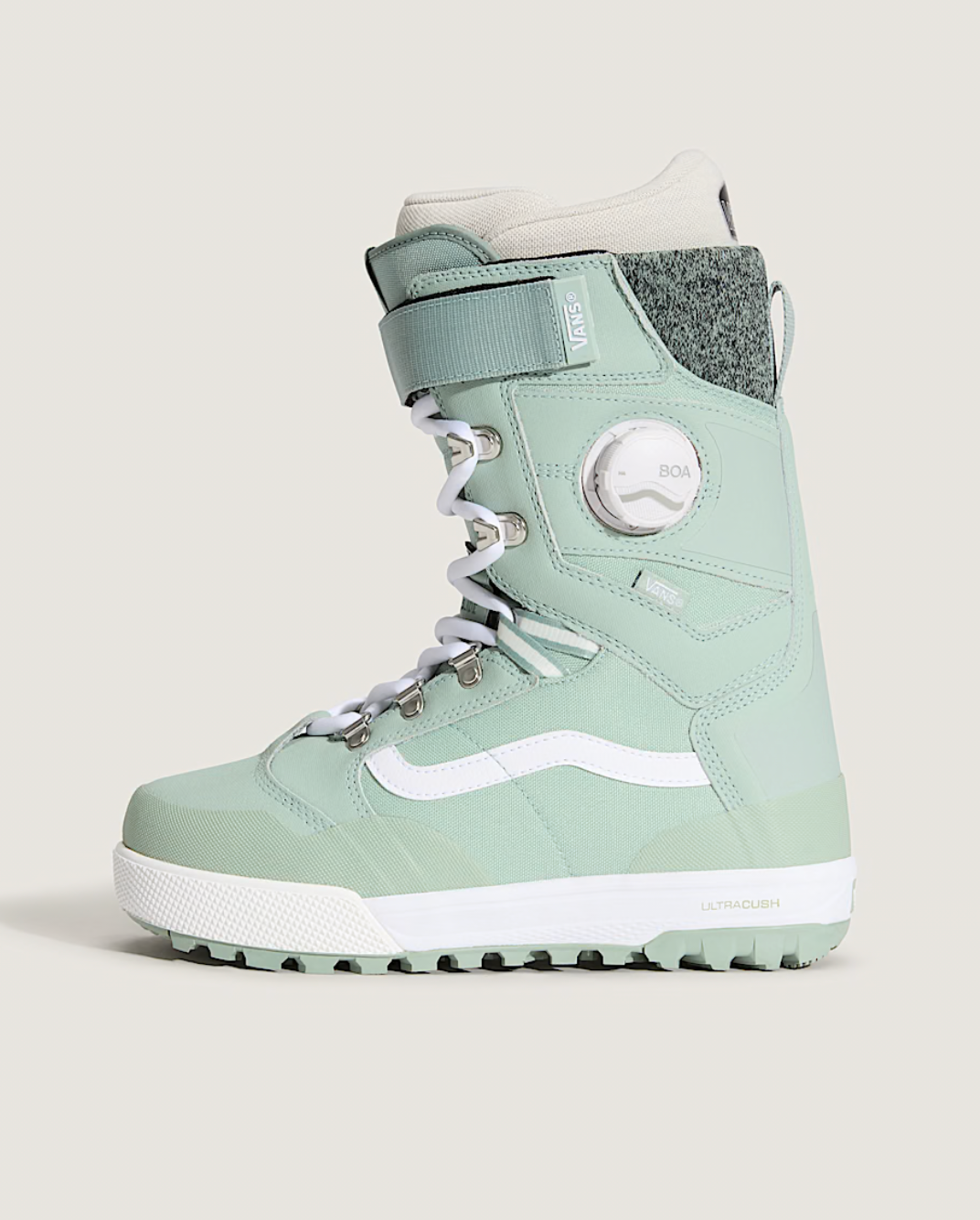 VANS Women's Luna Pro Snowboard Boot - Olive Gray