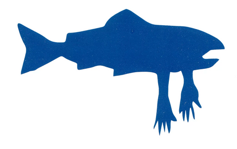 SALMON ARMS DIE CUT STICKER