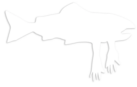 SALMON ARMS DIE CUT STICKER