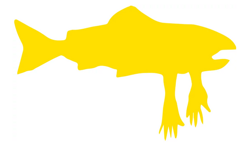 SALMON ARMS DIE CUT STICKER