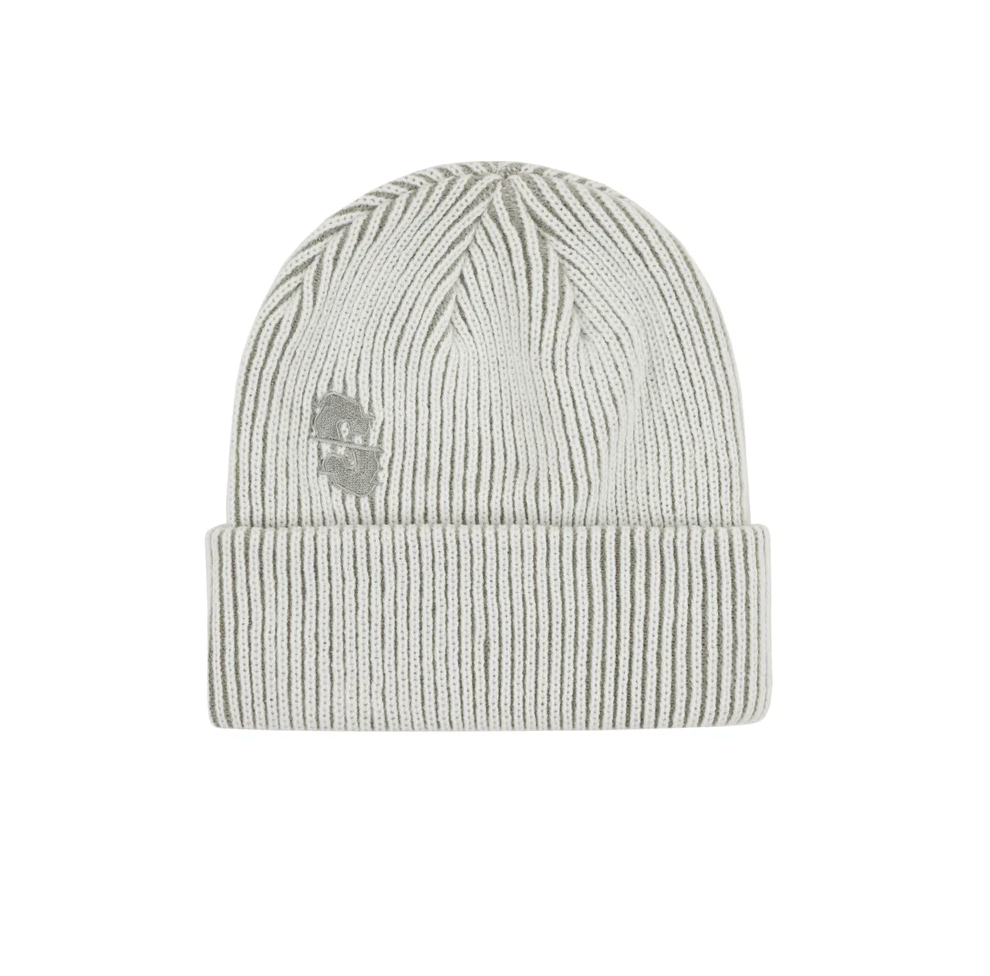 Souvenir Two Tone Rib Beanie - Marshmallow