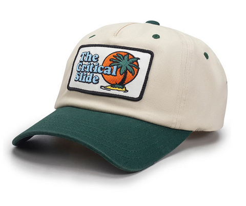 Critical Slde Oasis Twill Cap - Ecru