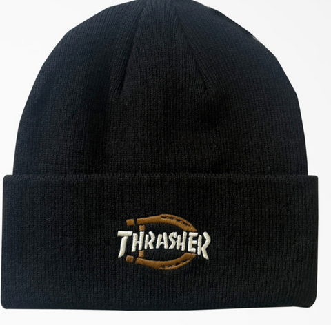 Dickies X Thrasher Black Beanie