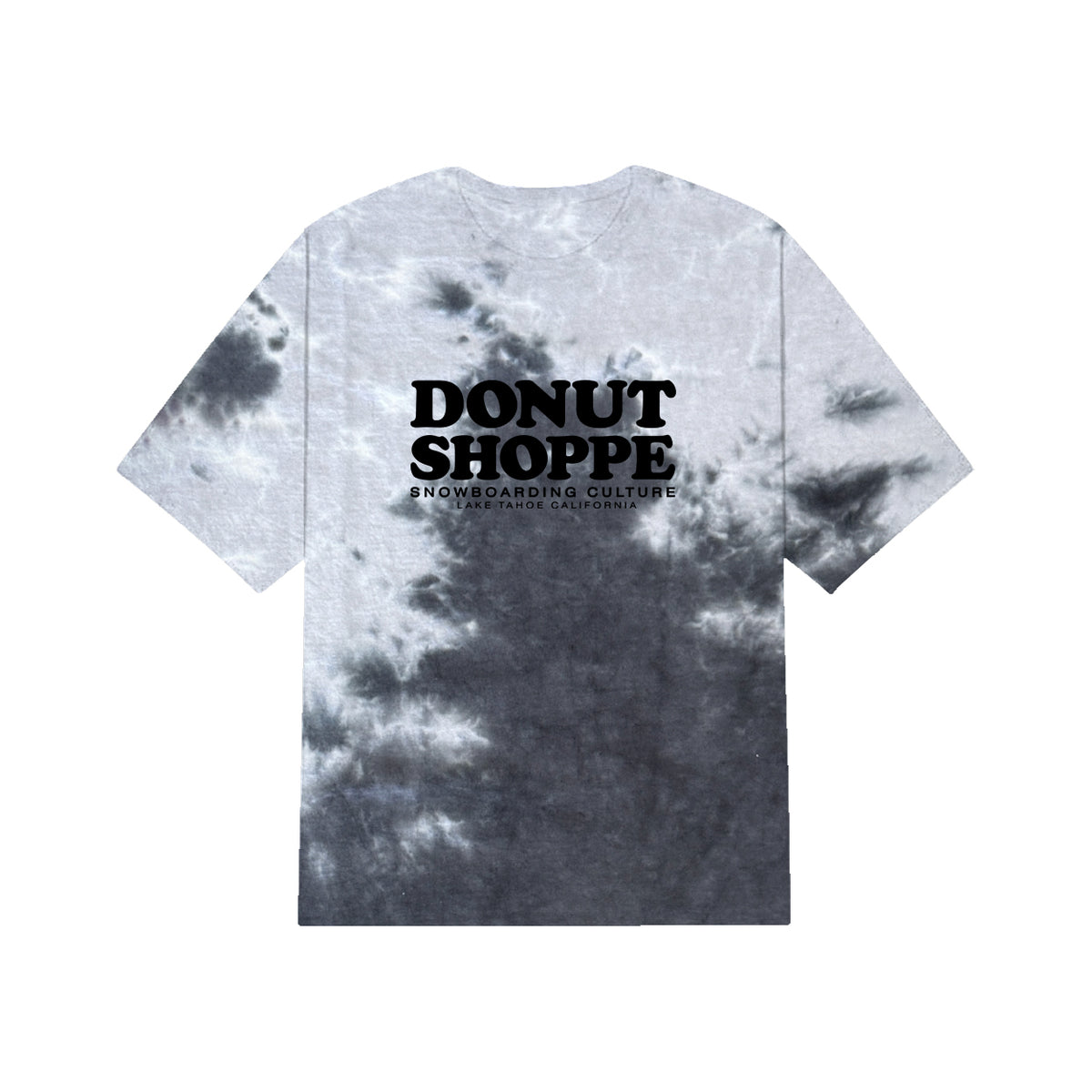 DS STACKED SS T-SHIRTMOONROCK GREY TYE DYE