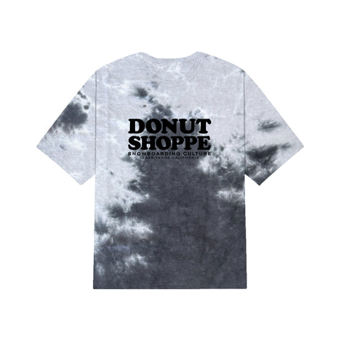 DS STACKED SS T-SHIRTMOONROCK GREY TYE DYE