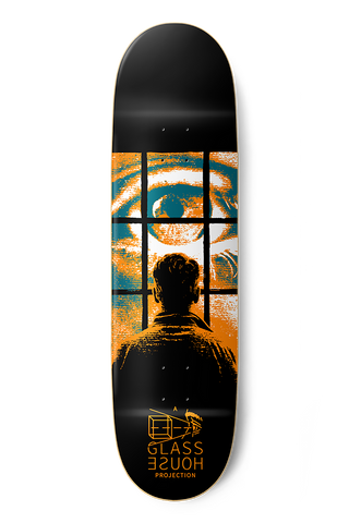 GLASS HOUSE EYE WITNESS -BLACK ORANGE  BOARD - 8.5