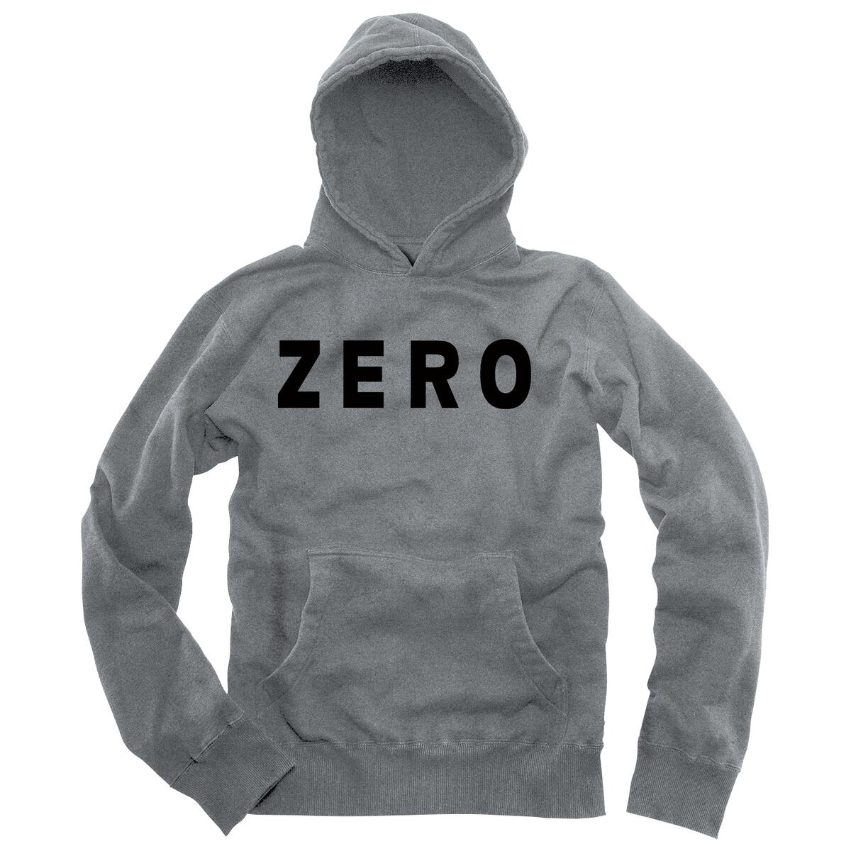 ZERO ARMY PULLOVER - HEATHER GREY/BLACK