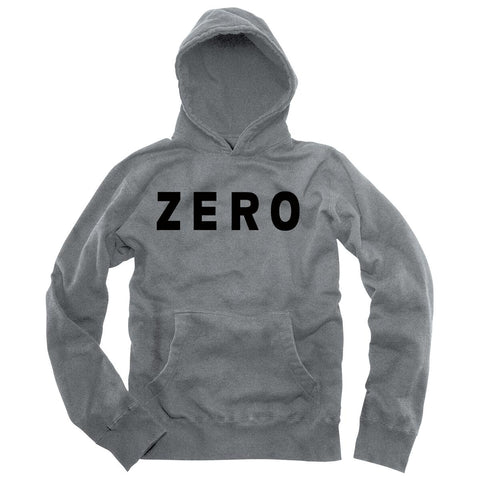 ZERO ARMY PULLOVER - HEATHER GREY/BLACK