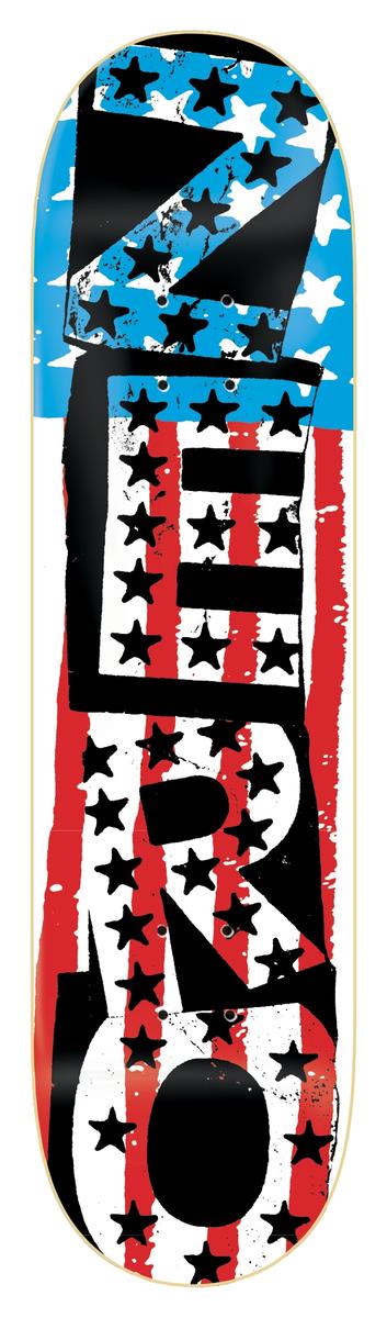 ZERO AMERICAN PUNK SKATEBOARD DECK
