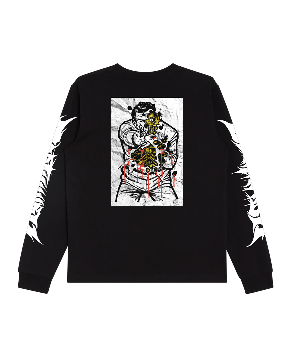 DEATHWISH - SATURDAY NIGHT BLK L/S TEE