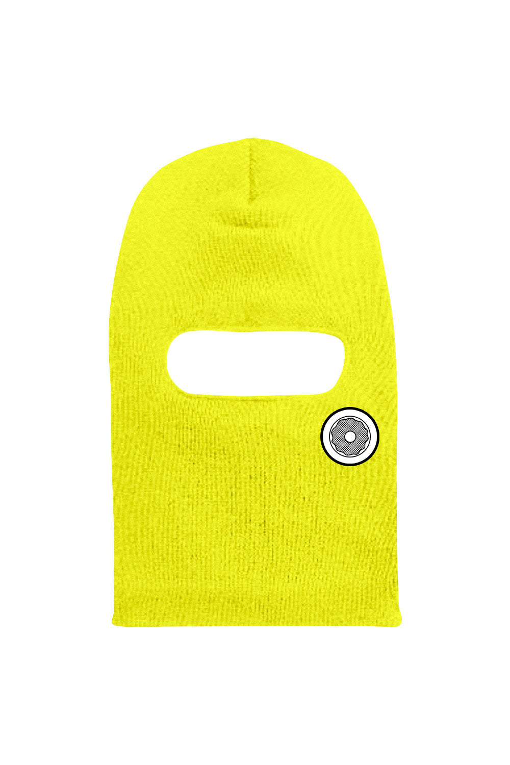 DS Icon Gang Balaclava Safety Yellow w/ Fleece Liner