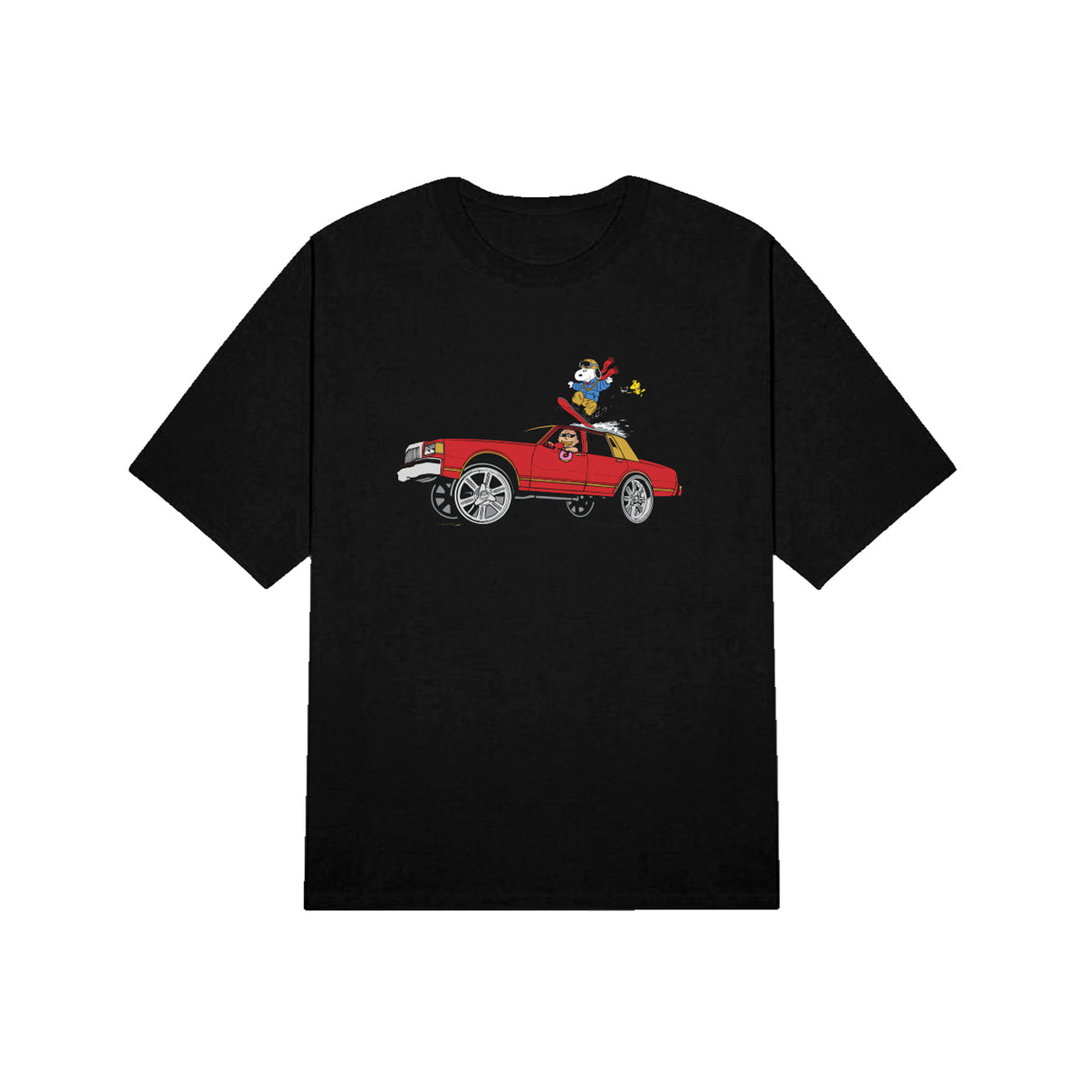 DONUT SHOPPE GANG COLLECTION - UNISEX BLACK T SHIRT