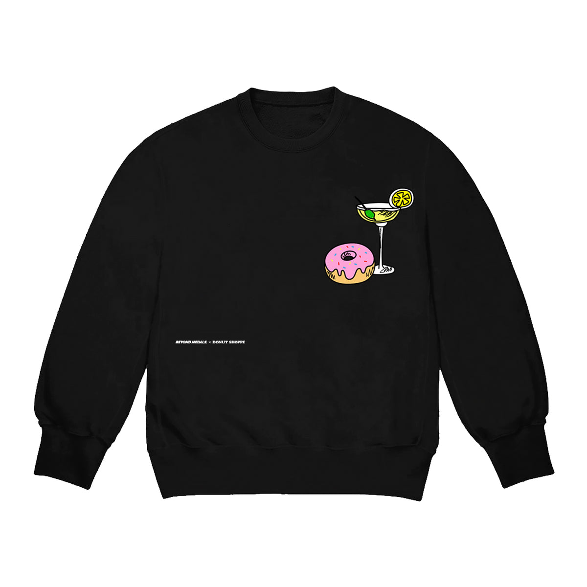 BM X DS CREWNECK BLACK