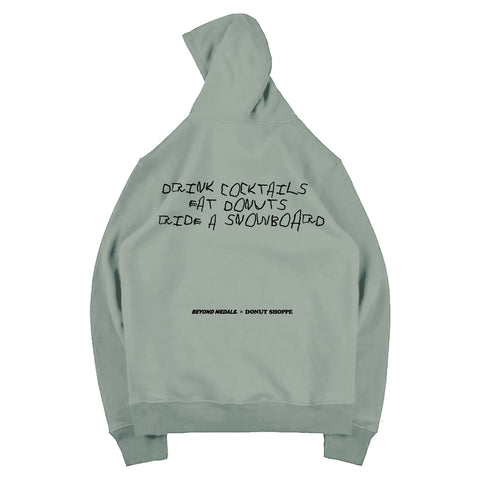 BM X DS HOODIE SAGE