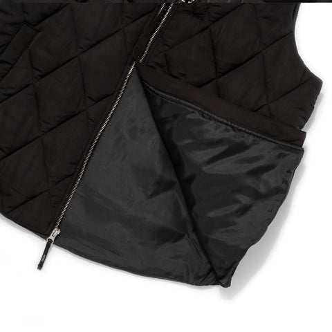 HOWL SEMI PUFFY VEST - BLACK