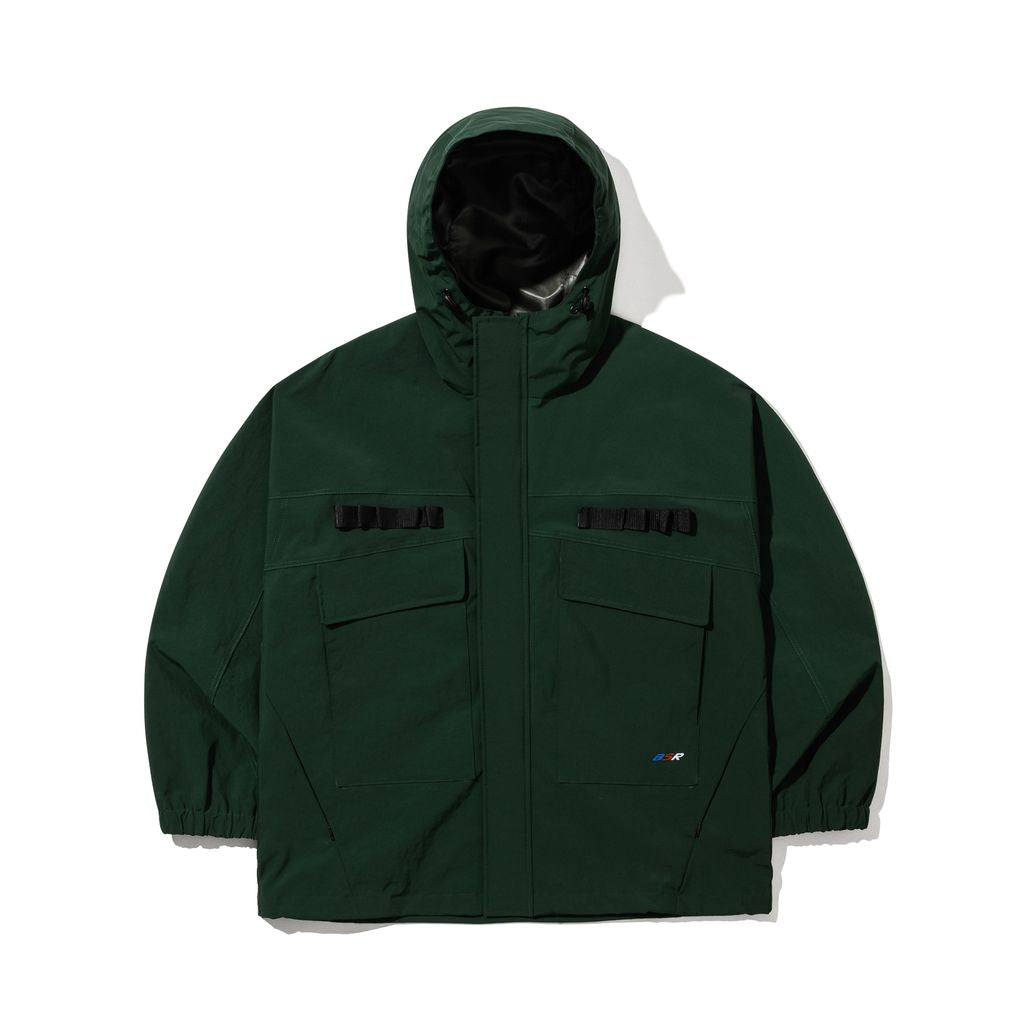 BSRabbit Refined Hooded jacket dark green