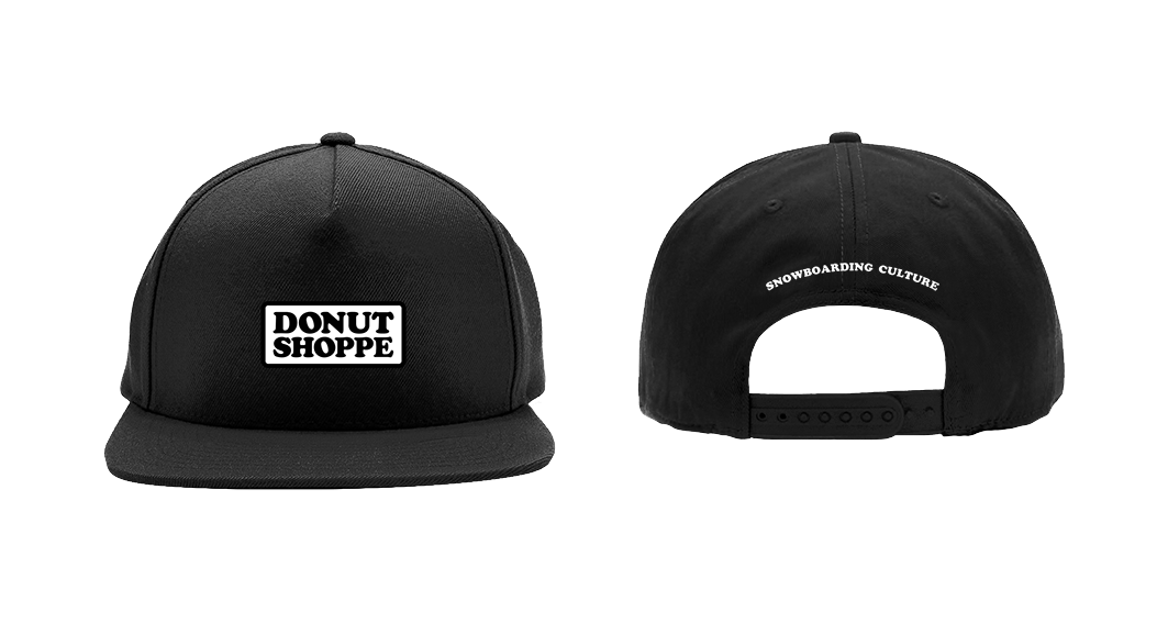 DS Patch 5 Panel Hat Black