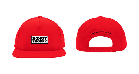 DS Patch 5 Panel Hat Red