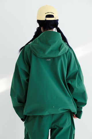 BSRabbit hooded 3L Seam sealing Jacket green