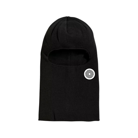 DS ICON GANG - FINE KNIT HEAVY BALACLAVA - BLACK