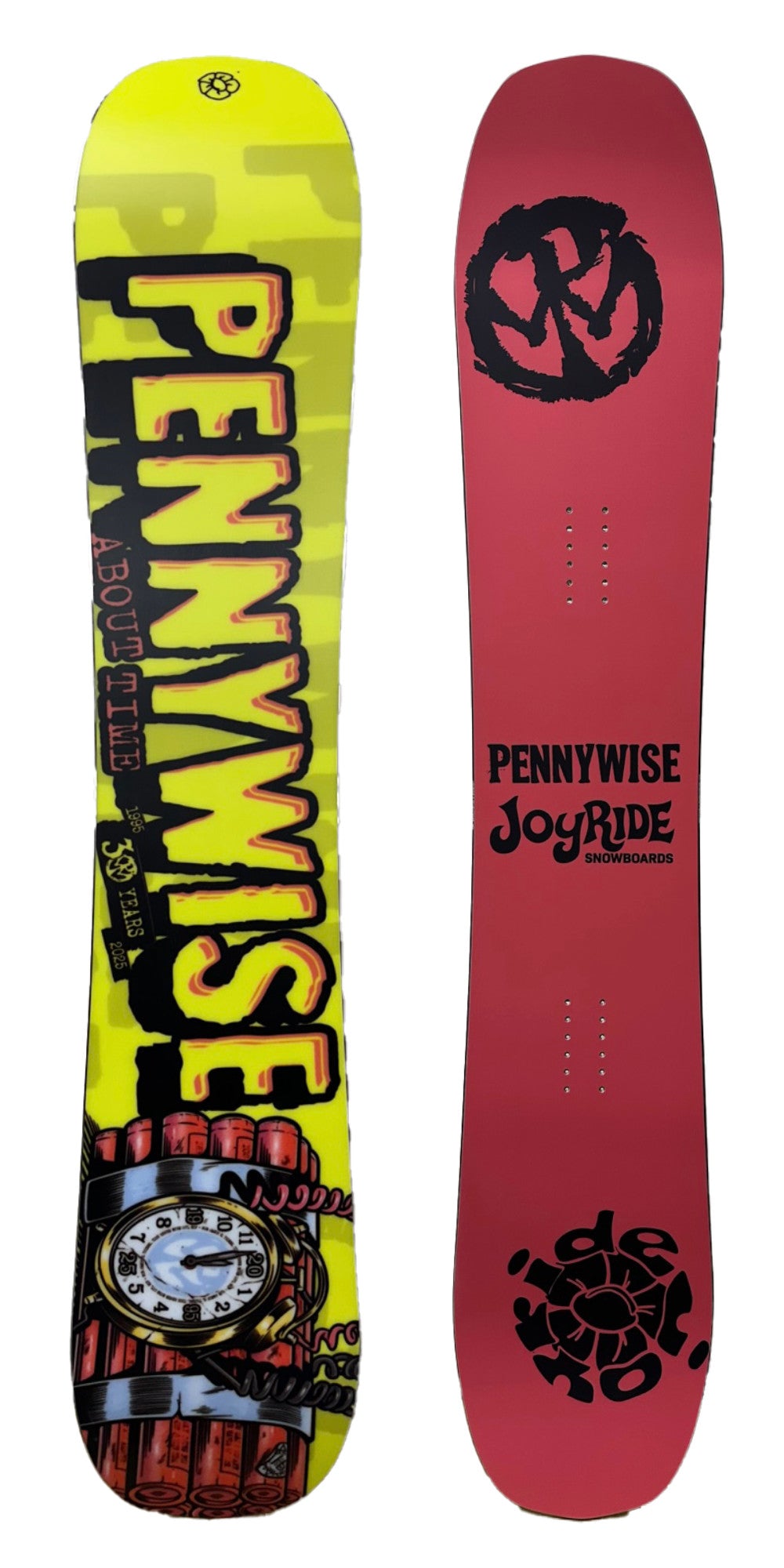 Pennywise X Joyride About Time 30th Anniversary Snowboard