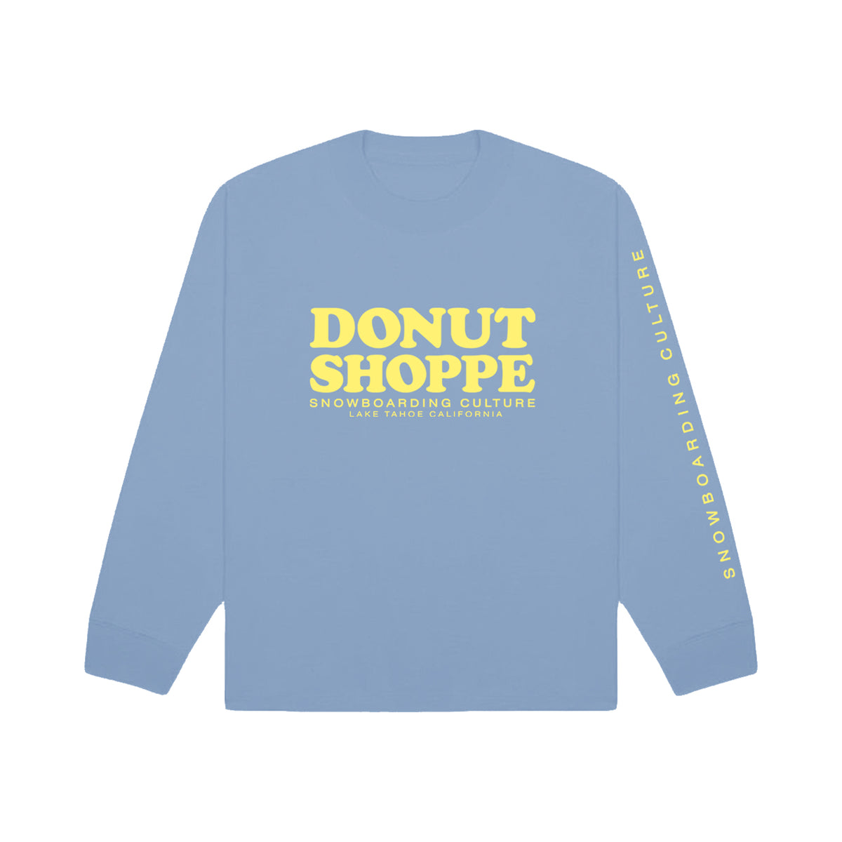 DS Stacked Long Sleeve Tee Sky Blue