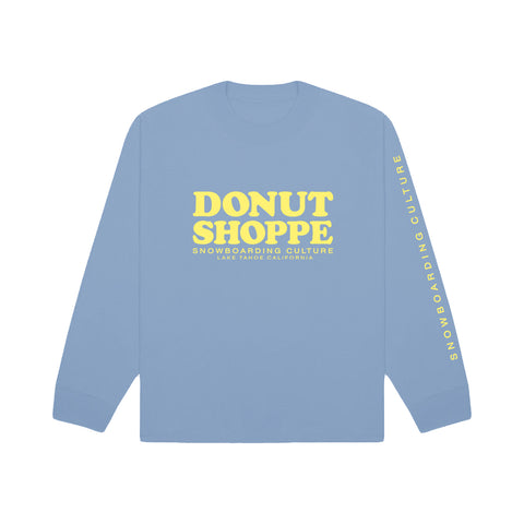 DS Stacked Long Sleeve Tee Sky Blue