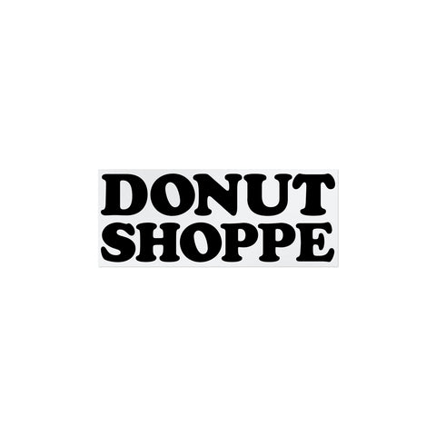 DONUT SHOPPE STACKED LOGO STICKER 4"