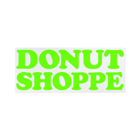 DONUT SHOPPE STACKED LOGO STICKER 8"