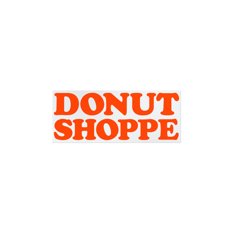 DONUT SHOPPE STACKED LOGO STICKER 4"