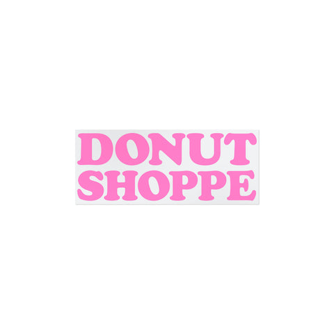 DONUT SHOPPE STACKED LOGO STICKER 4"