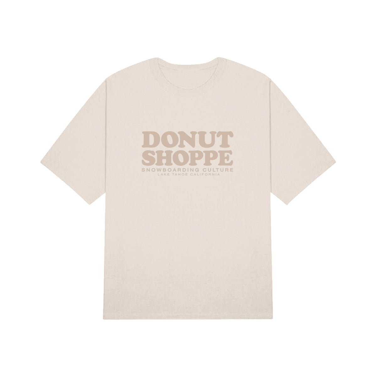 DS STACKED SS T-SHIRT CREAM
