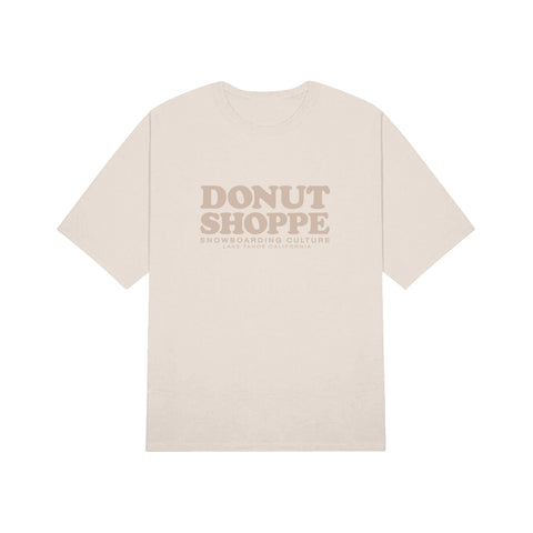 DS STACKED SS T-SHIRT CREAM