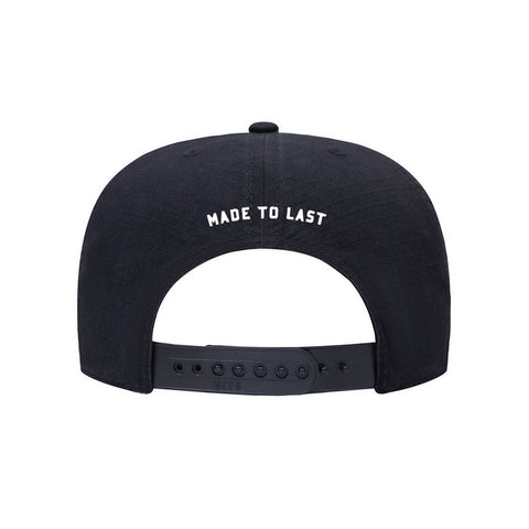 Donut Shoppe Made to Last  Workwear 5 Panel Hat - Black