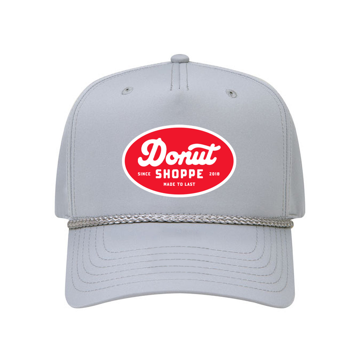 Donut Shoppe Made to Last  Workwear 5 Panel Hat - Gray