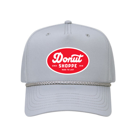 Donut Shoppe Made to Last  Workwear 5 Panel Hat - Gray
