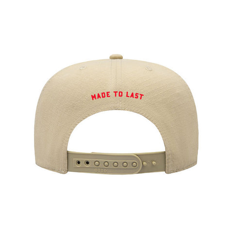 Donut Shoppe Made to Last  Workwear 5 Panel Hat - Khaki