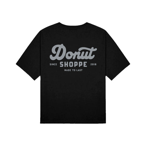 Donut Shoppe Made to Last  Workwear T-Shirt  - Black