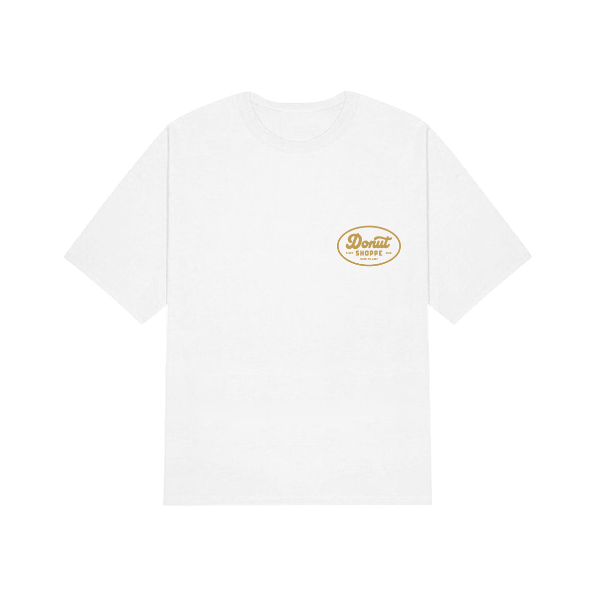 Donut Shoppe Made to Last  Workwear T-Shirt  - White