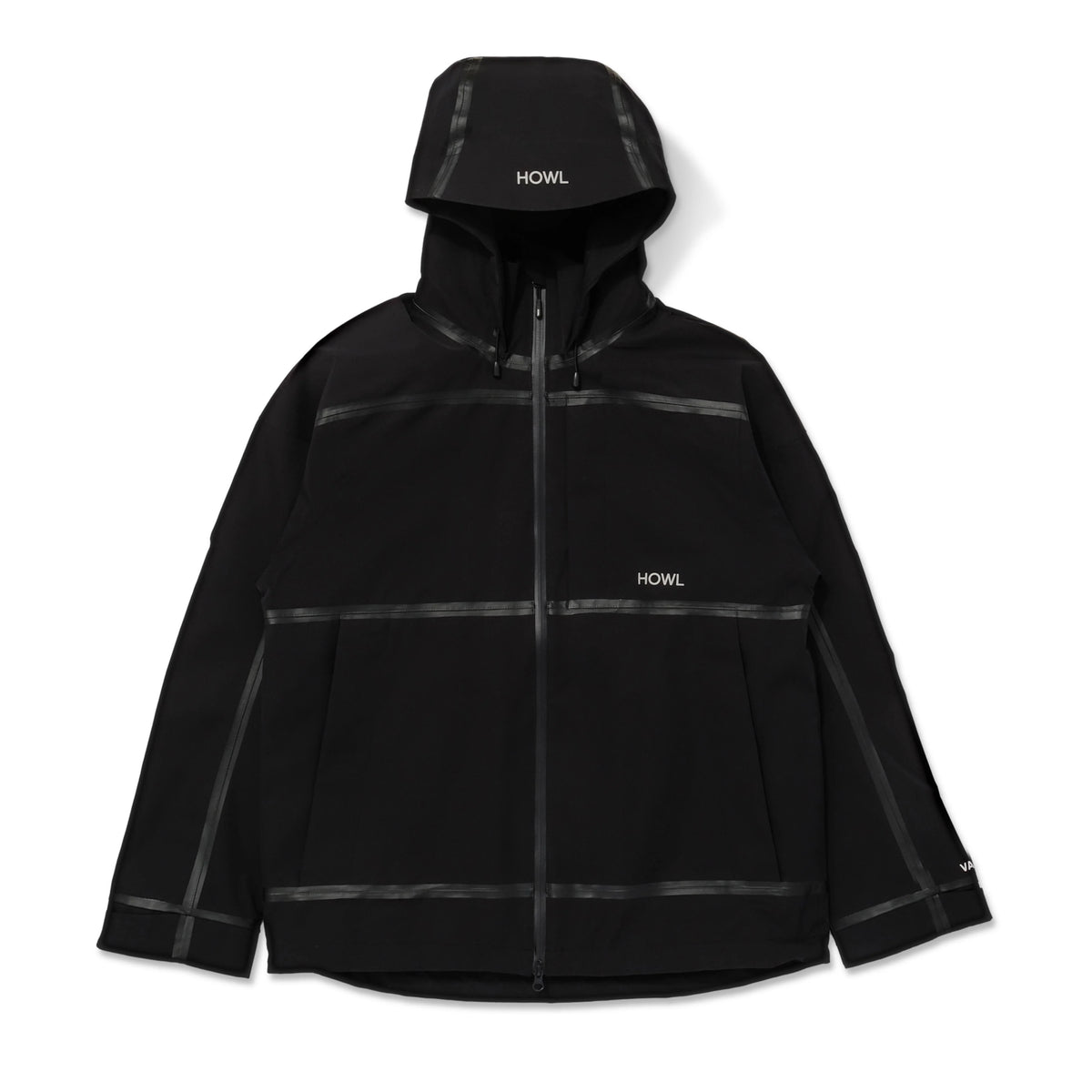 HOWL TAPED JACKET - BLACK