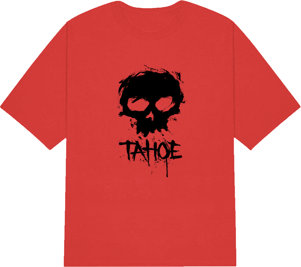Donut Shoppe x Zero Skateboards Red T shirt