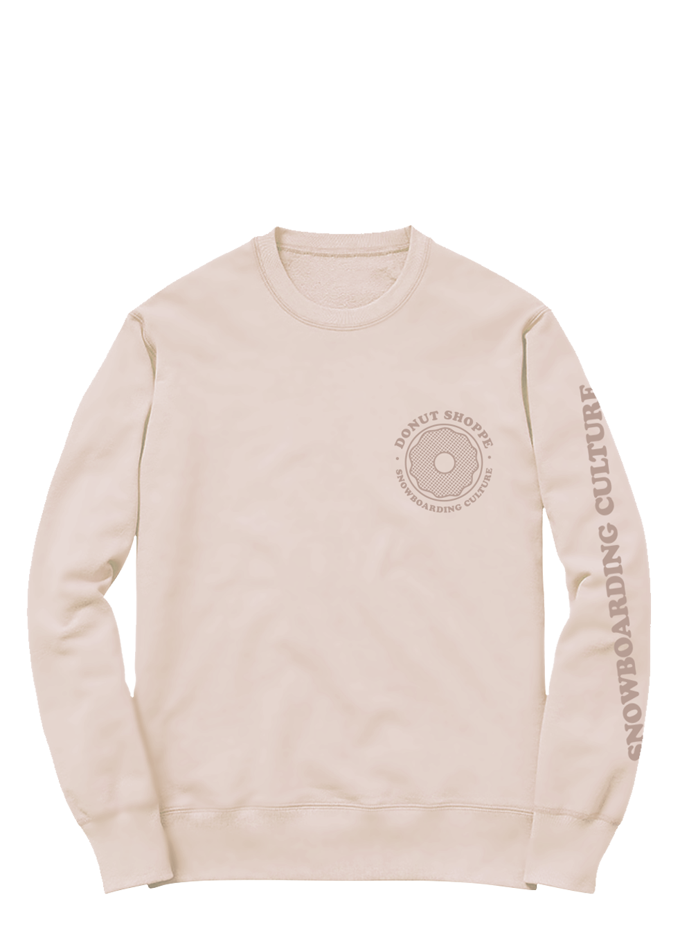 DSML CREWNECK SAND – Donut Shoppe Store