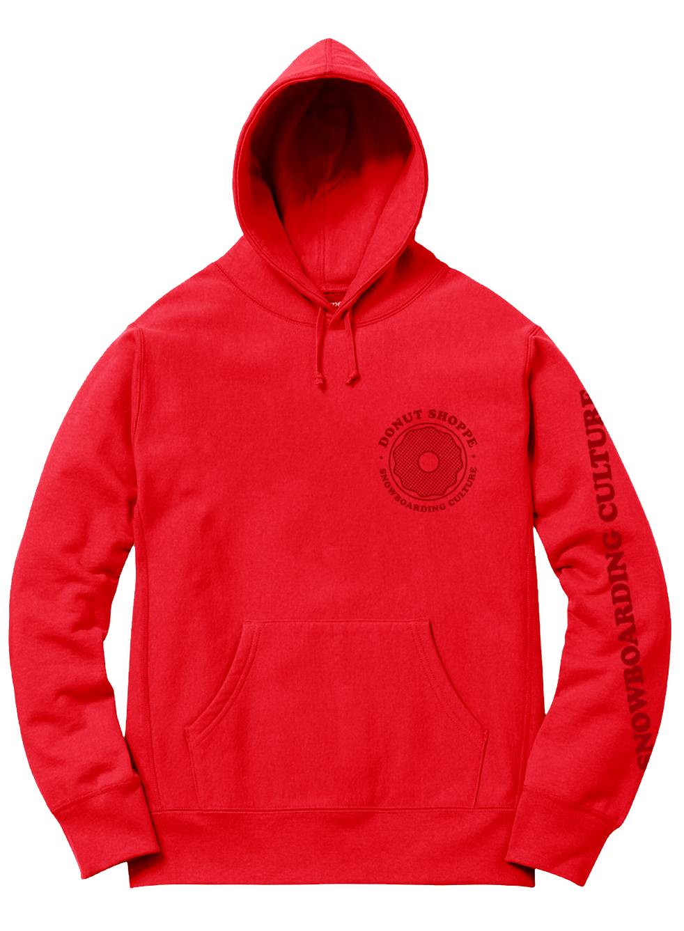 DSML PULLOVER HOODIE RED