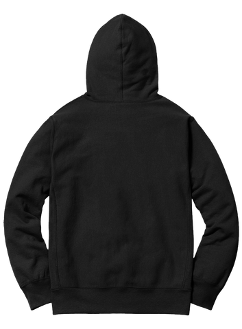 STACKED LAKE TAHOE HOODIE BLACK/WHITE